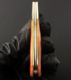 Great Eastern Cutlery #86 2-Acorn Barlow Rust Orange Natural Bone GEC 861121