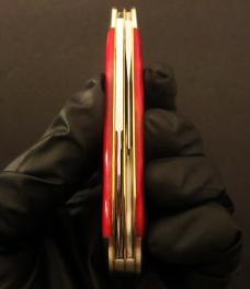 Great Eastern Cutlery 85 Bullet End Jack Crown Lifter Cherry Natural Bone GEC 852221CL