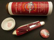Great Eastern Cutlery 85 Bullet End Jack Crown Lifter Cherry Natural Bone GEC 852221CL
