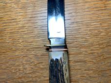 Vintage Pyrco Hunting Knife Made in Germany w/Leather Sheath