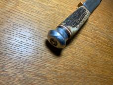 Vintage Pyrco Hunting Knife Made in Germany w/Leather Sheath