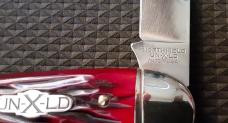 Great Eastern Cutlery-NORTHFIELD 128109 TOOTHPICK-BLOOD RED BONE 1 of 38