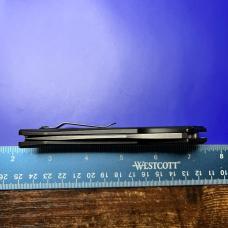 Kershaw Launch 1 Automatic Knife Black Aluminum 7100BW