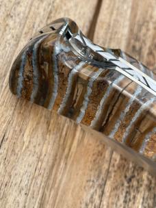 BUCK 112 RANGER BROWN MAMMOTH TOOTH LEROY REMER CUSTOM KNIFE #4