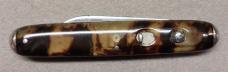 Early Schrade Cut Co Tortoise Shell Double Blade 