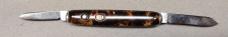 Early Schrade Cut Co Tortoise Shell Double Blade 