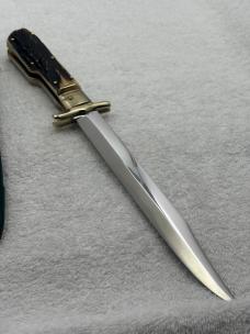 Hubertus Stag Handle Folding Knife Made In Solingen Germany 