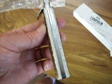A.G.A. Campolin Italian 9" Dominus Genuine Stag/Antler Swedgey Blade UNUSED W/Orig. Box