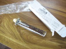 A.G.A. Campolin Italian 9" Dominus Genuine Stag/Antler Swedgey Blade UNUSED W/Orig. Box