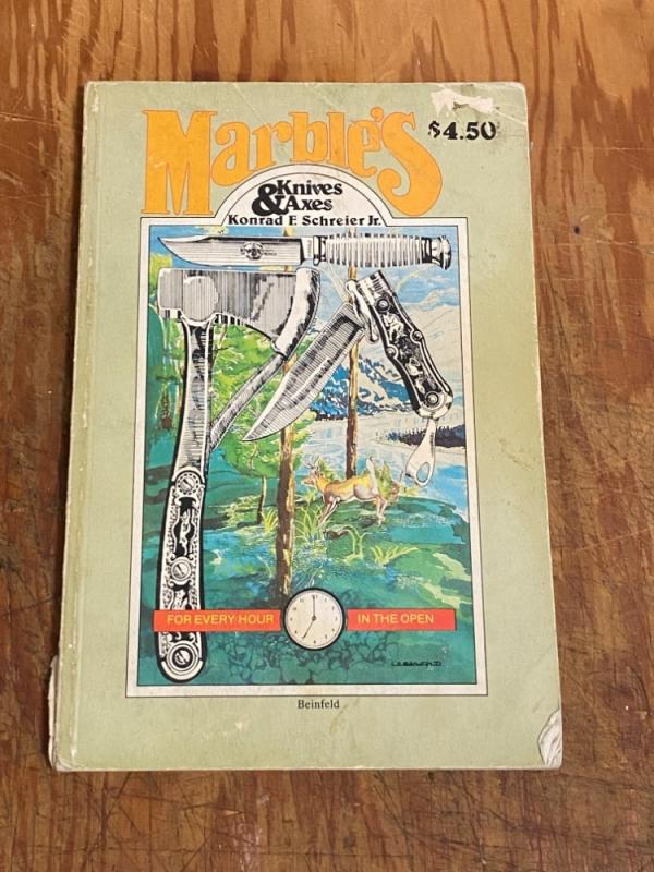 Konrad F. Schreier Jr. — Marble’s Knives & Axes (1978) — First Edition, Paperback Konrad F. Schreier Jr. — Marble’s Knives & Axes (1978) — First Edition, Paperback