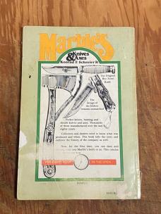 Konrad F. Schreier Jr. — Marble’s Knives & Axes (1978) — First Edition, Paperback