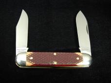Great Eastern Cutlery GEC Wine Checkered Richlite Moose Knife Made in USA 351225