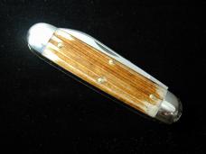 Great Eastern Cutlery GEC Cowhide Jigged Bone Moose Knife Made in USA 351225