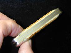 Great Eastern Cutlery GEC Cowhide Jigged Bone Moose Knife Made in USA 351225