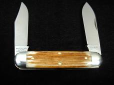 Great Eastern Cutlery GEC Cowhide Jigged Bone Moose Knife Made in USA 351225