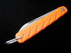 Great Eastern Cutlery GEC Farm and Field Orange Delrin Tractor Knife Made in USA 962125