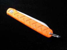 Great Eastern Cutlery GEC Farm and Field Orange Delrin Tractor Knife Made in USA 962125