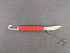 + VINTAGE *RARE* ORIGINAL SCHRADE-WALDEN NY USA STAINLESS PARATROOPER KNIFE +