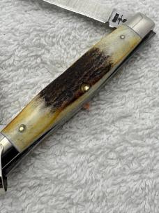 Case XX 1980 2 Blade Stag Handle Small Pocket Knife Pattern 52042R SSP Made In USA (#19)