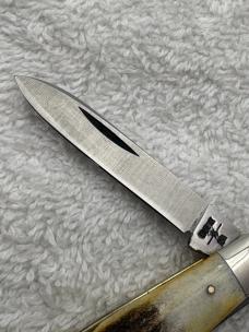 Case XX 1980 2 Blade Stag Handle Small Pocket Knife Pattern 52042R SSP Made In USA (#19)