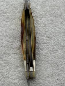 Case XX 1999 1 Dot Stag 3 Blade Medium Stockman Pattern 53032 SS Made In USA (#28)