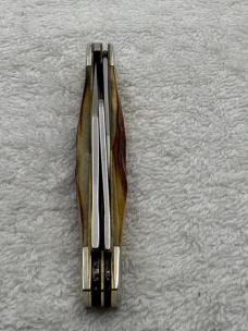 Case XX 1999 1 Dot Stag 3 Blade Medium Stockman Pattern 53032 SS Made In USA (#28)