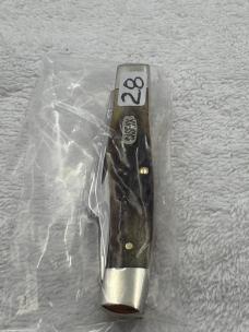 Case XX 1999 1 Dot Stag 3 Blade Medium Stockman Pattern 53032 SS Made In USA (#28)