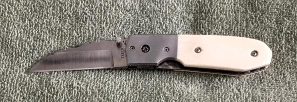 Raleigh Tabor File Worked Liner Lock Knife