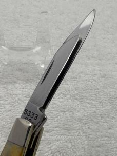 Case XX 1992 3 Blade Stag Handle Stockman Pattern 5333 SS Made In USA
