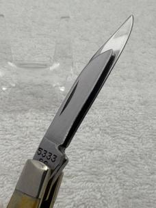 Case XX 1992 3 Blade Stag Handle Stockman Pattern 5333 SS Made In USA