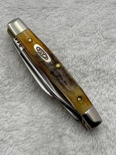 Case XX 1992 3 Blade Stag Handle Stockman Pattern 5333 SS Made In USA
