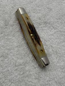 Case XX 1992 3 Blade Stag Handle Stockman Pattern 5333 SS Made In USA
