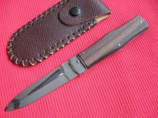 Early MIKOV Dagger Blade Switchblade Knife with Sheath