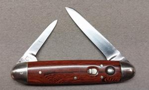 Early 3 3/4" Norvell-Shapleigh Schrade Cut Co '06, '07 Patent 