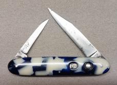 Schrade Cut Co Blueberries and Cream Double Blade 3 3/4"