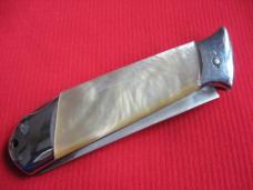 Vintage One of a Kind Heavy Japan Tanto Conversion Switchblade