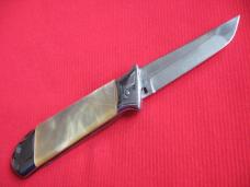 Vintage One of a Kind Heavy Japan Tanto Conversion Switchblade