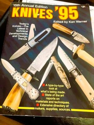 1995 KNIVES BOOK CUSTOM-MILITARY -OTHERS
