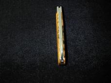 Great Eastern Cutlery GEC Smooth Mexican Bocote Wood Boys Badge Knife NIT Made in USA 152125STL