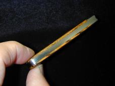 Great Eastern Cutlery GEC Smooth Mexican Bocote Wood Boys Badge Knife NIT Made in USA 152125STL