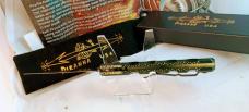 PIRANHA Knife Co. USA "Virus" Automatic Knife Green Tactical 3,25" Black