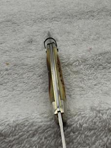 Case XX 1980 10 Dot 2 Blade Stag Handle Small Pocket Knife Pattern 5204R SSP (#88)