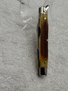 Case XX 1980 10 Dot 2 Blade Stag Handle Small Pocket Knife Pattern 5204R SSP (#88)