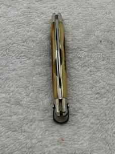 Case XX 1980 10 Dot 2 Blade Stag Handle Small Pocket Knife Pattern 5204R SSP (#88)