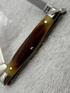 Case XX 1980 10 Dot 2 Blade Stag Handle Small Pocket Knife Pattern 5204R SSP (#88)