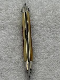Case XX 1980 10 Dot 2 Blade Stag Handle Small Pocket Knife Pattern 5204R SSP (#88)