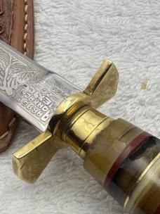 Beautiful Handmade Aaragon Family Sheath Knife From Oaxaca Mexico