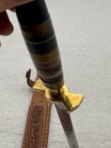 Beautiful Handmade Aaragon Family Sheath Knife From Oaxaca Mexico