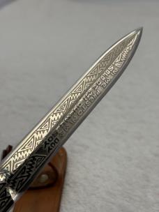 Beautiful Handmade Aaragon Family Sheath Knife From Oaxaca Mexico