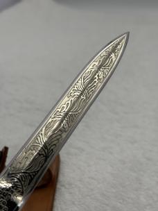 Beautiful Handmade Aaragon Family Sheath Knife From Oaxaca Mexico